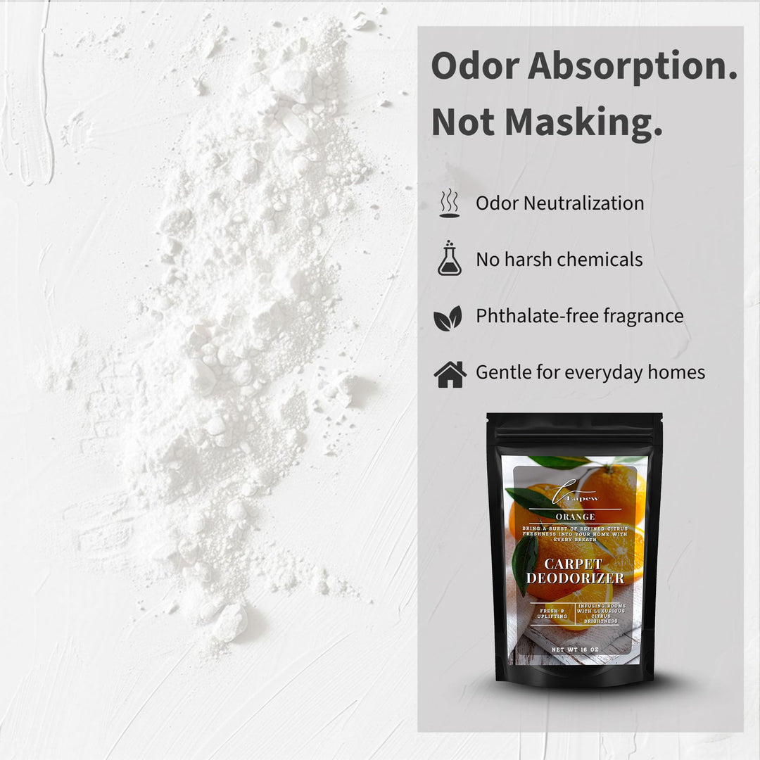Orange Carpet & Upholstery Deodorizer