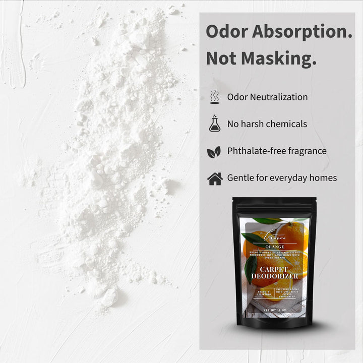 Orange Carpet & Upholstery Deodorizer