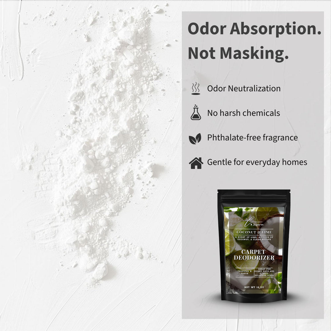 Coconut & Lime (Coconut Lime Verbena) Carpet & Upholstery Deodorizer