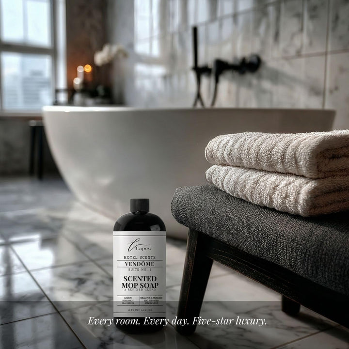 Lapew Hotel Scents Luxury Mop Soap | Vendôme Suite 1 | Inspired by the Ritz-Carlton | Hotel Scented Floor Cleaner | 36 fl oz