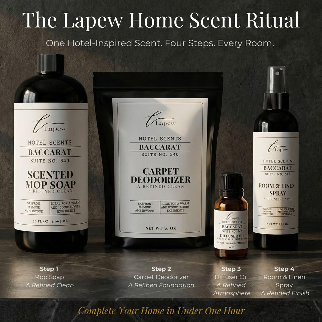 Lapew Hotel Scents Luxury Diffuser Oil | Baccarat Suite 540 | Hotel Fragrance Oil for Nebulizer & Waterless Diffuser | 10ml
