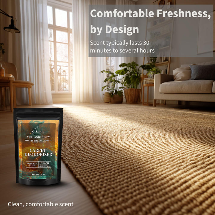 Volcanic Glow Carpet & Upholstery Deodorizer