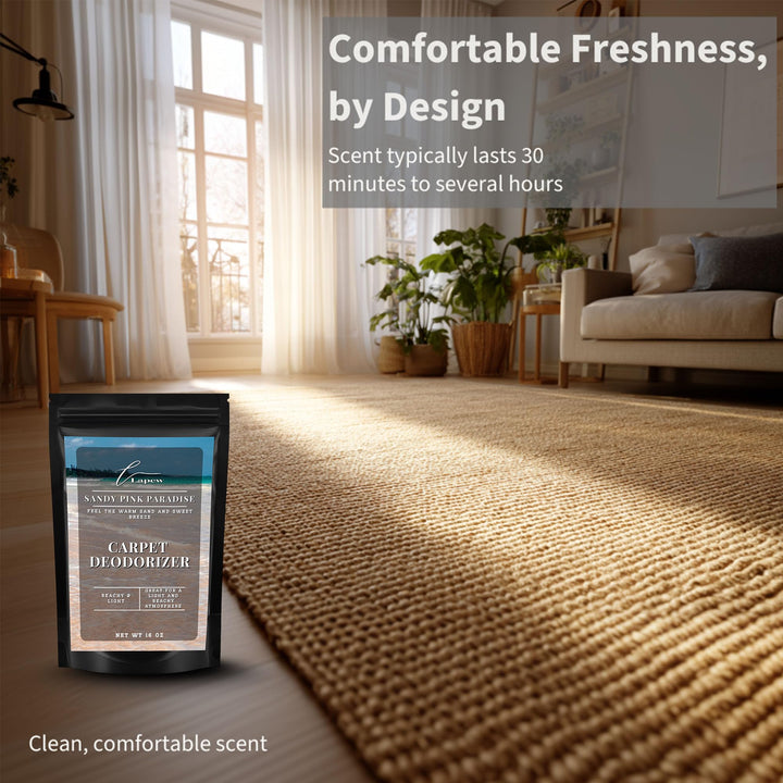 Sandy Pink (Pink Sands) Paradise Carpet & Upholstery Deodorizer
