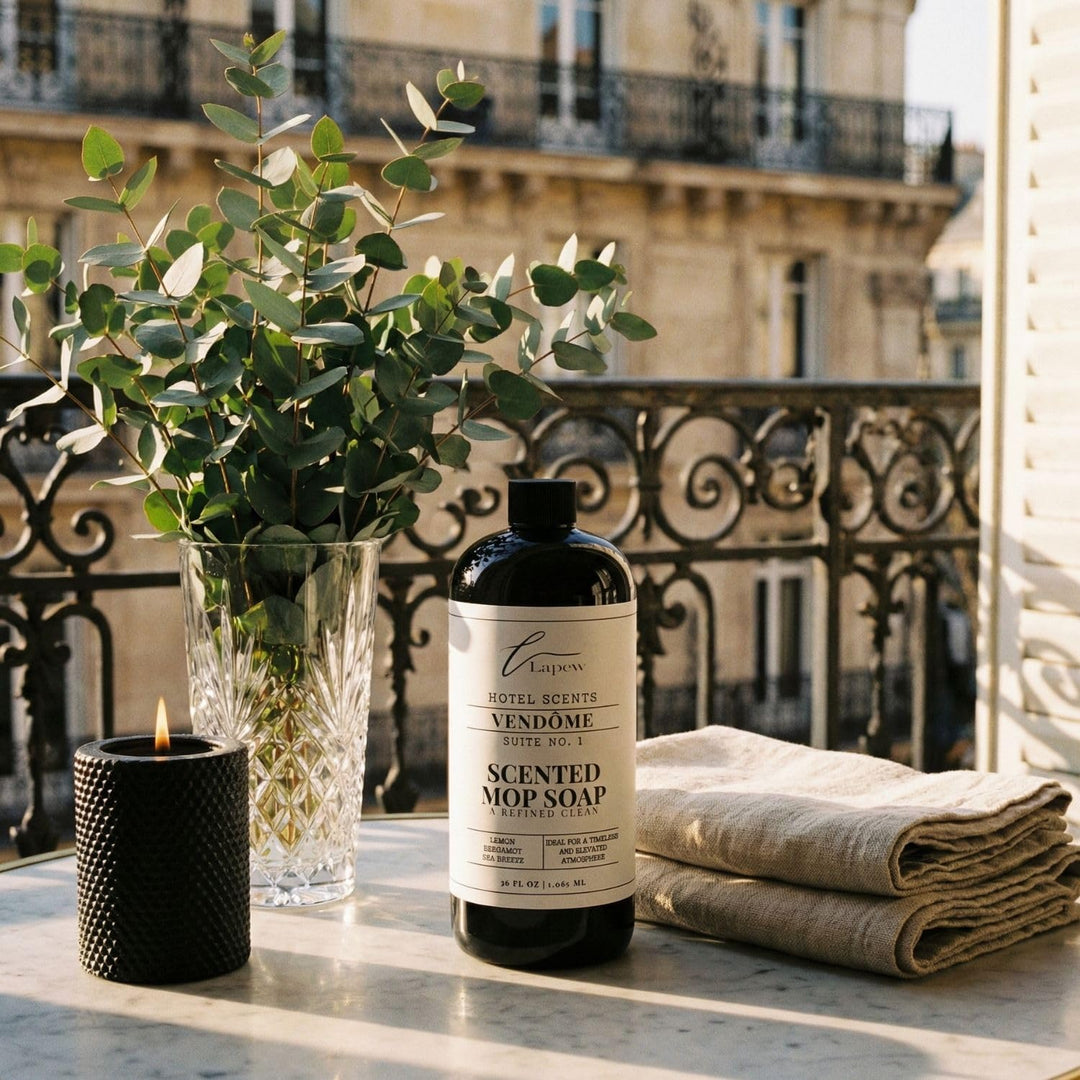 Lapew Hotel Scents Luxury Mop Soap | Vendôme Suite 1 | Inspired by the Ritz-Carlton | Hotel Scented Floor Cleaner | 36 fl oz