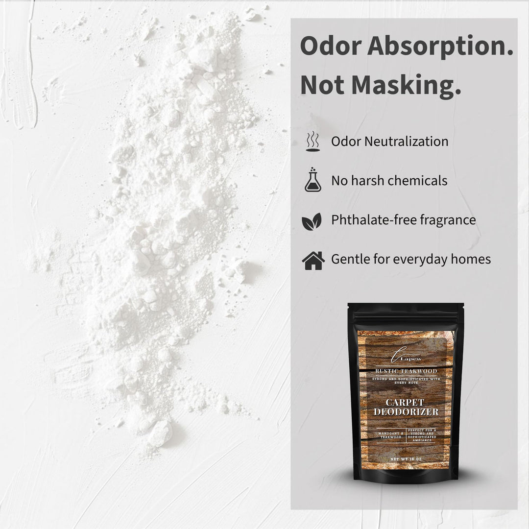 Rustic Teakwood (Mahogany Teakwood) Carpet & Upholstery Deodorizer