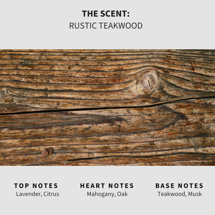 Rustic Teakwood Scented Mop Soap (Mahogany Teakwood)