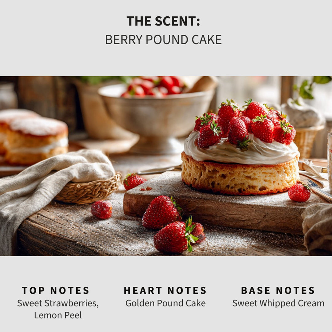 Berry Pound Cake (Strawberry Pound Cake) Scented Mop Soap