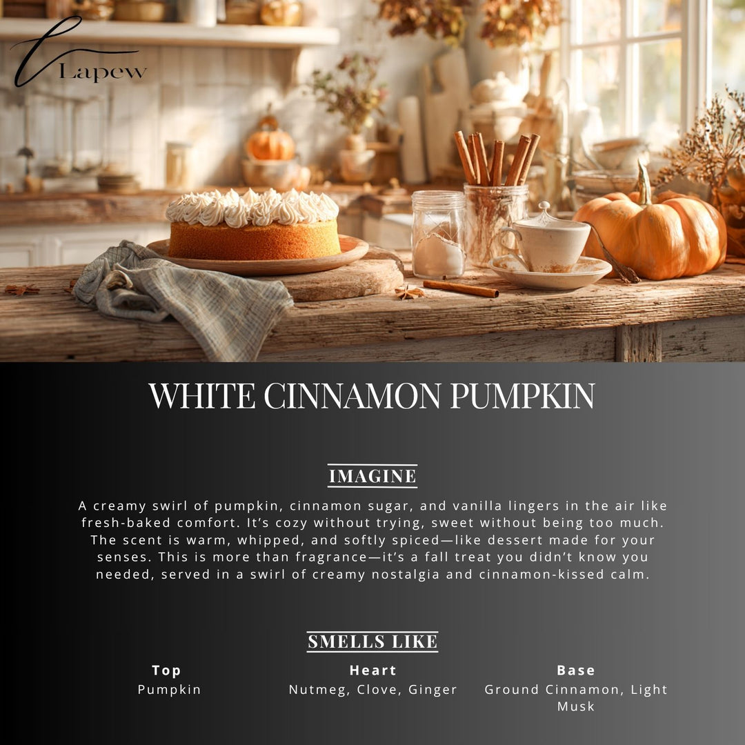 White Cinnamon Pumpkin Room and Linen Spray