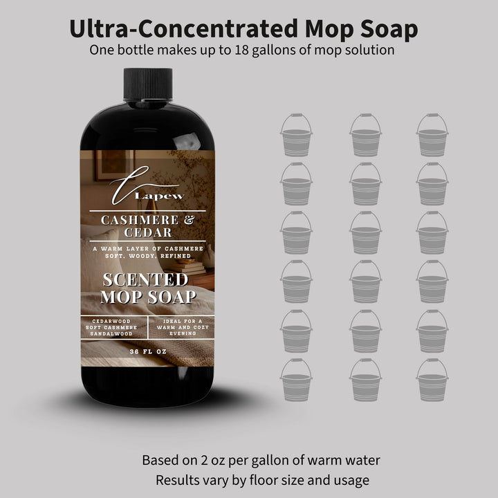 Cashmere & Cedar Scented Mop Soap