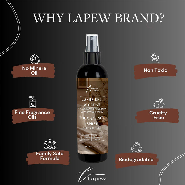 Cashmere & Cedar Room and Linen Spray