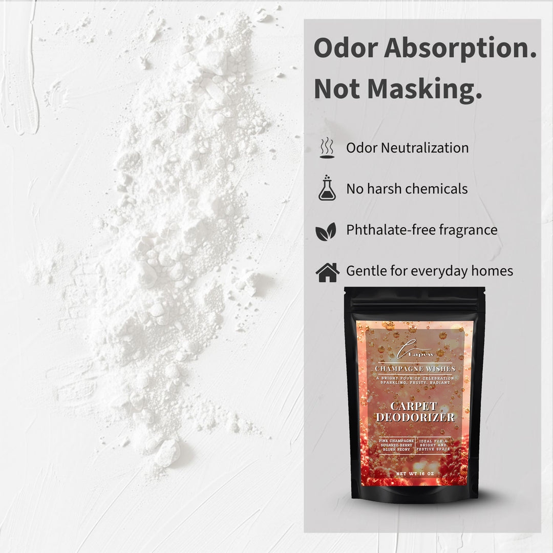 Champagne Wishes (Champagne Toast) Carpet & Upholstery Deodorizer