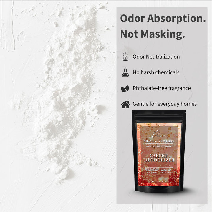Champagne Wishes (Champagne Toast) Carpet & Upholstery Deodorizer