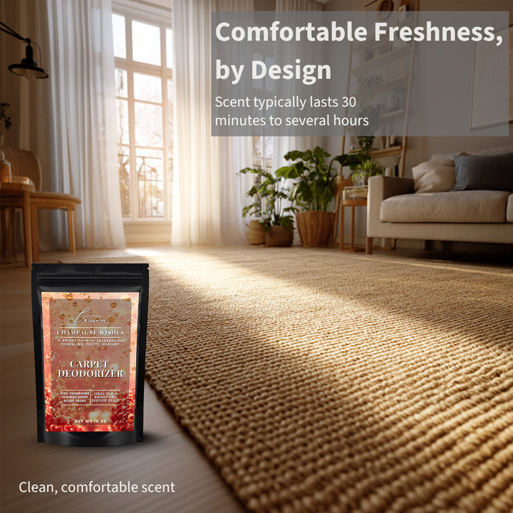 Champagne Wishes (Champagne Toast) Carpet & Upholstery Deodorizer