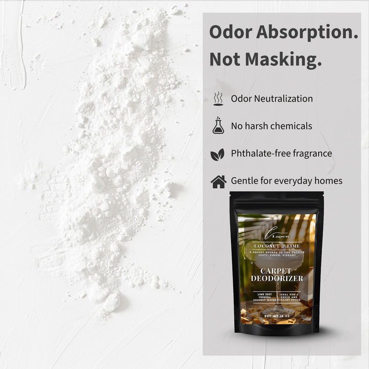 Coconut & Lime (Coconut Lime Verbena) Carpet & Upholstery Deodorizer