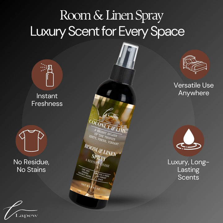 Coconut & Lime (Coconut Lime Verbena) Room and Linen Spray