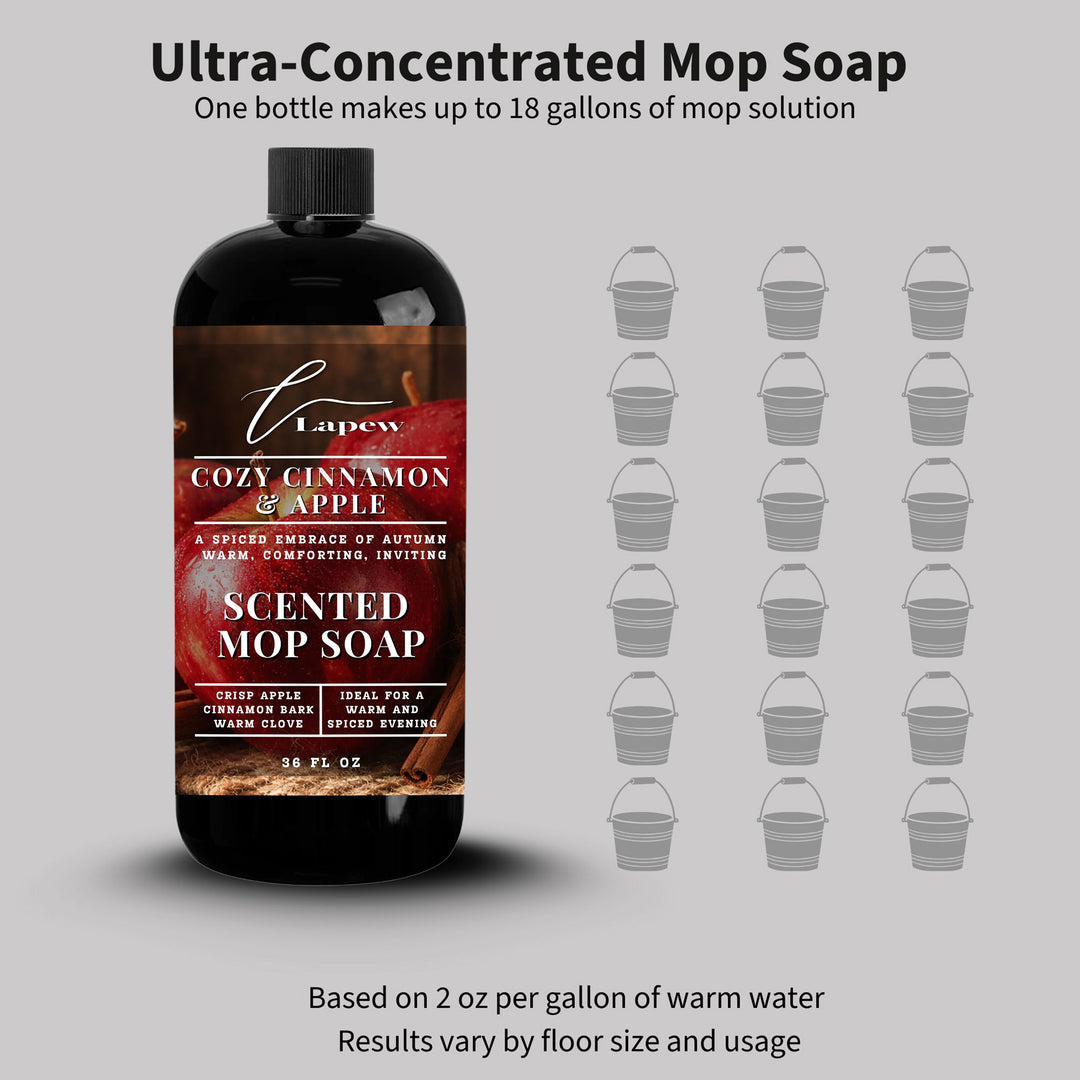 Cozy Cinnamon & Apple Scented Mop Soap