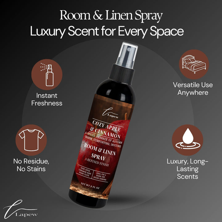Cozy Apple Cinnamon Room and Linen Spray