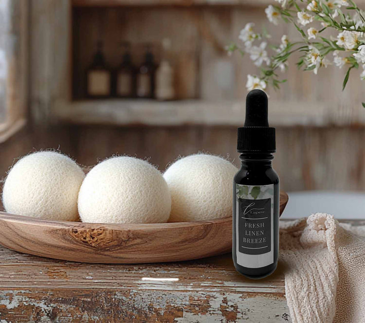 Fresh Linen Breeze Scented Dryer Balls