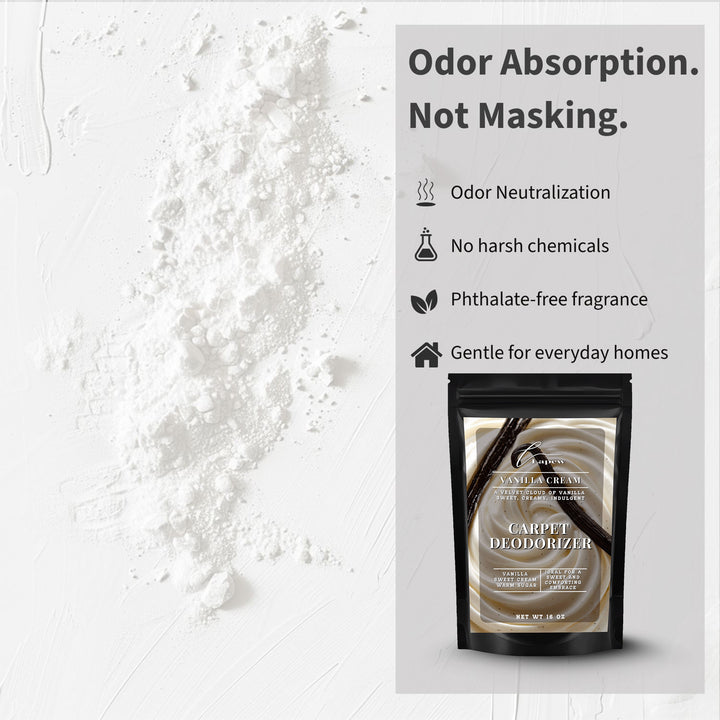 Vanilla Cream Carpet & Upholstery Deodorizer