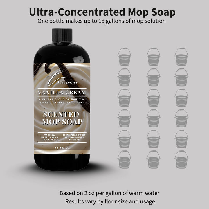 Vanilla Cream Scented Mop Soap
