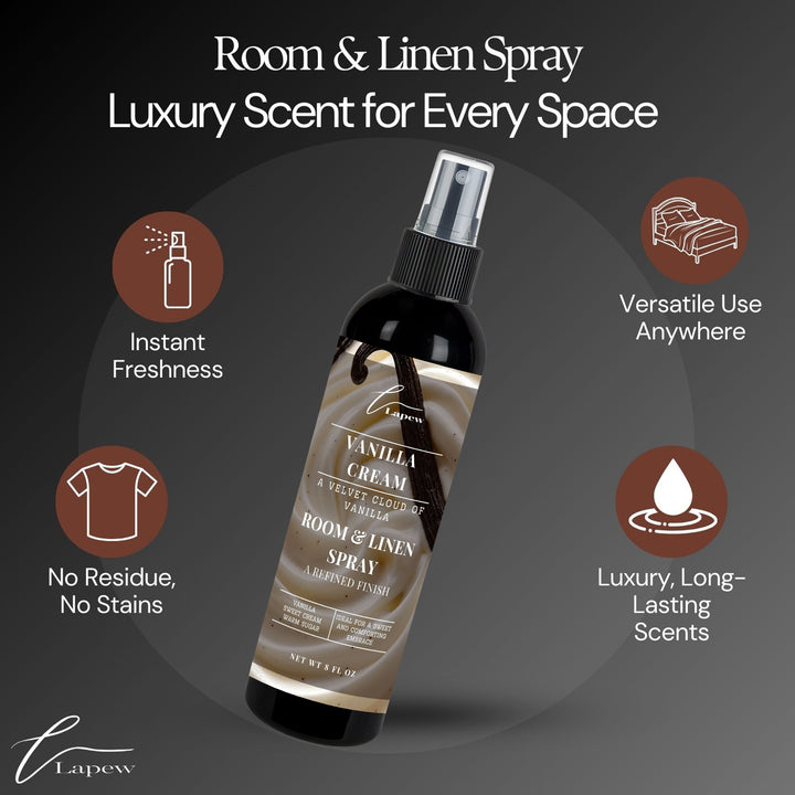 Vanilla Cream Room and Linen Spray
